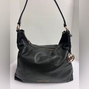 Michael Kors Large Leather Satchel Black – 30T9GXAL1L